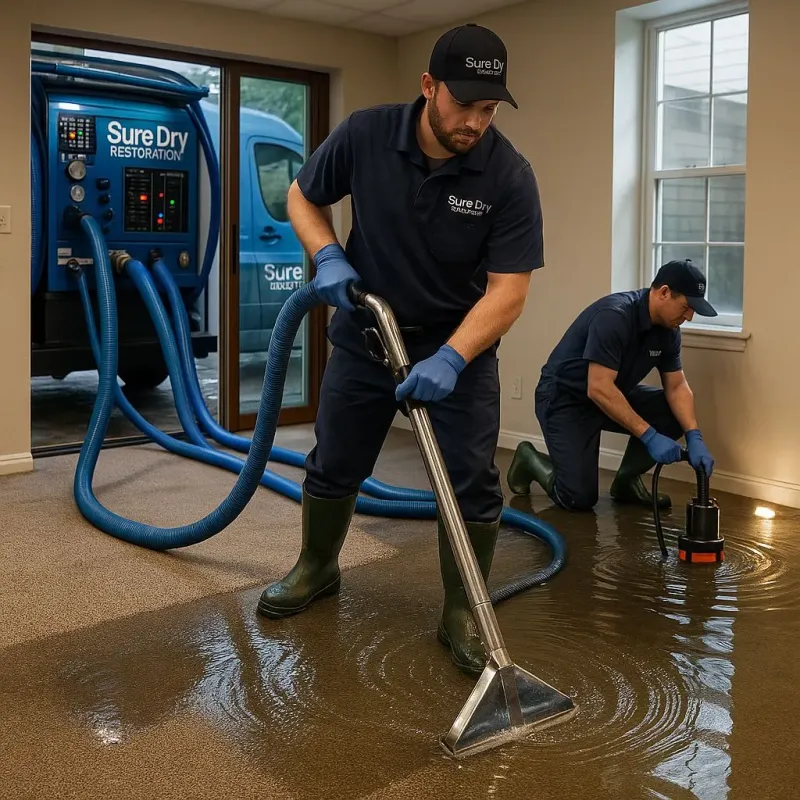 Water Extraction and Removal process in Puerto Real, PR